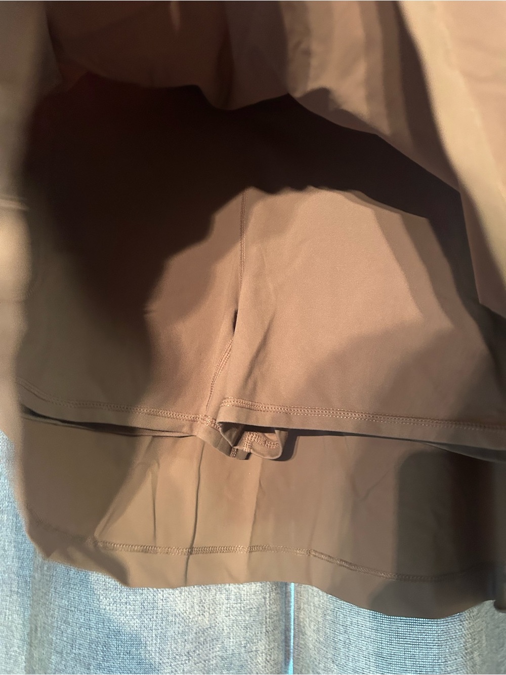 Fabletics Brown Drawstring Active Skort - Picture 5 of 6